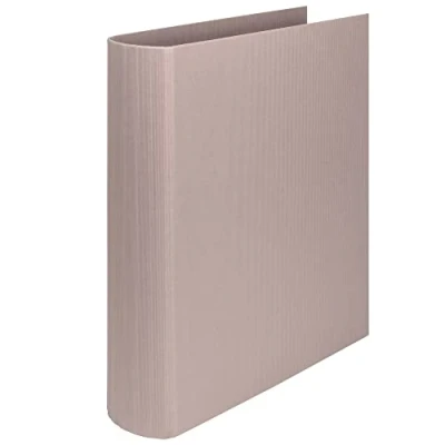 Abbildung von Rössler Papier 1316452495 S.O.H.O. Ringbuch für DIN A4, 5 cm Füllhöhe, 4 Ring Mechanik, Taupe, 1 Stück