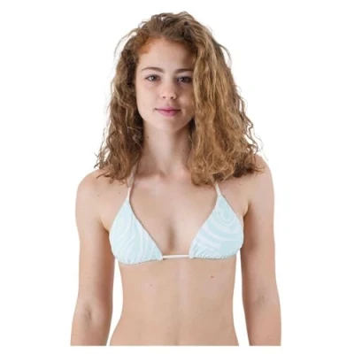 Abbildung von Hurley Damen Itsy Bitsy Bikinioberteil, Wave Runner Multi, L