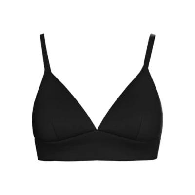 Abbildung von Pieces Pcnamee NOOS Triangel BH, Damen, Größe: XS, Black