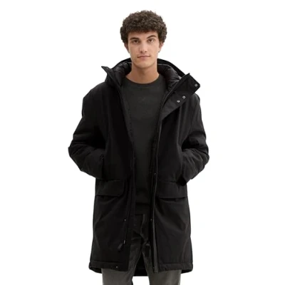 Abbildung von TOM Tailor Denim Parka, Herren, Größe: XXL, Black