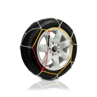 Abbildung von Goodyear GODKN090 Schneeketten mit Kettenspanner Montageanleitung, Aufbewahrungstasche Stahl