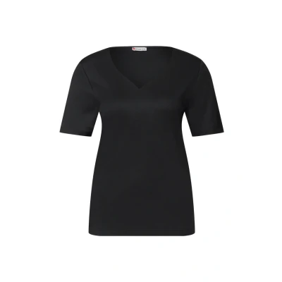 Abbildung von STREET ONE T Shirt, mit Herzausschnitt