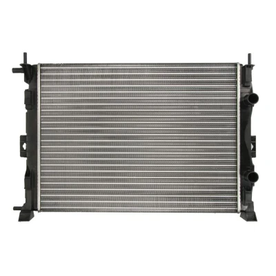 Abbildung von NRF 58328 Kühler, Motorkühlung Aluminium 590 452 23 Kühlrippen mechanisch gefügt RENAULT: SCENIC 2, GRAND Megane II Box Body / Estate