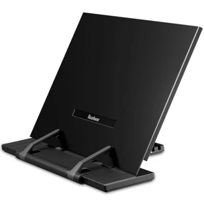 Abbildung von Readaeer Leseständer Bookrest Kochbuchhalter für Küche und Büro aus Metall Faltbar