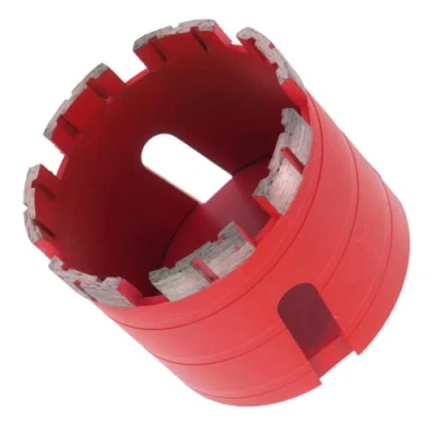 Abbildung von PRODIAMANT Diamant Dosensenker 82 mm x M16 Beton, Ziegel, Mauerwerk PDX857.638 7 Diamantsegmente 10mm Segmenthöhe