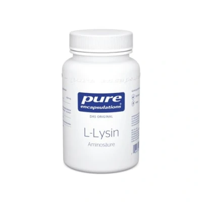 Abbildung von Pure Encapsulations L Lysin Essentielle Aminosäure 90 Kapseln