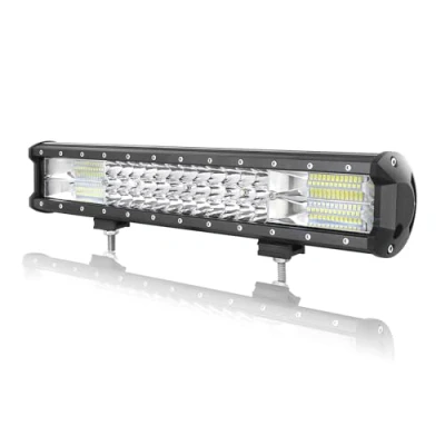 Abbildung von AUXTINGS 18 Zoll 252W dreireihiger LED Arbeitslicht Bar Autoscheinwerfer Offroad Flutlicht Scheinwerfer 6000K imprägniern IP67 Arbeits Licht 12V 24V