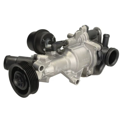 Abbildung von INA 538 0890 10 Wasserpumpe mit integriertem Regler schaltbare Gehäuse für Keilrippenriementrieb