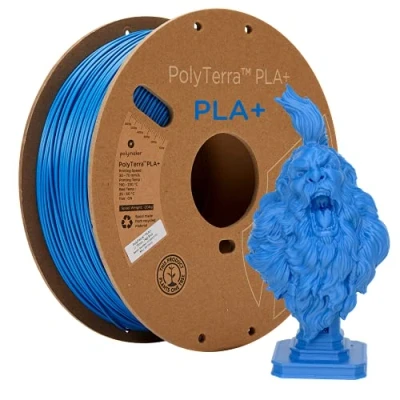 Abbildung von Polymaker PolyTerra PLA+ Blue 1.75mm 1kg
