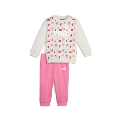 Abbildung von Puma Summer CAMP Infants Unisex SET Sweatshirt für Kinder, Größe: 62, Sugared almond