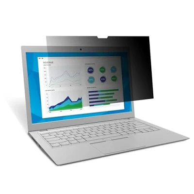 Abbildung von 3M Schutzfolie »Blickschutzfilter für 13,3 Zoll Breitbild Laptops (PF133W9B)«