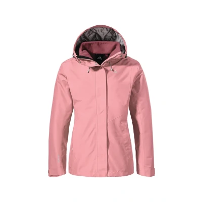 Abbildung von Schöffel Damen 3in1 Jacket Style Okere WMS, wasserdichte, atmungsaktive Outdoorjacke mit herausnehmbarer Fleecejacke, warme Jacke verstellbarer Kapuze, viola, 34