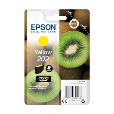 Abbildung von Epson EP64626 Original 202 Tinte Kiwi (XP 6000 XP 6005XP 6100XP 6105,AmazonDashReplenishment fähig)gelb