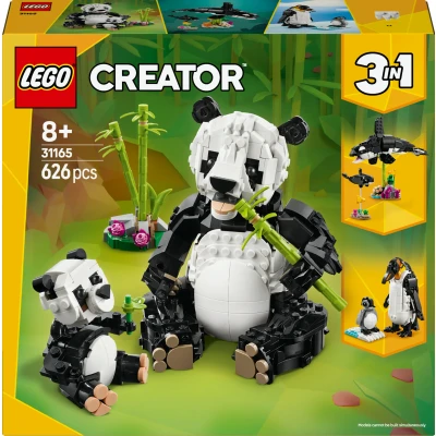 Abbildung von LEGO Creator 31165 Wilde Tiere: Pandafamilie