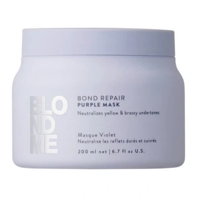 Abbildung von Schwarzkopf Professional BlondMe Bond Repair Purple Mask 200 ml