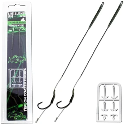 Abbildung von Angel Berger Magic Baits Line Aligner Rig Boilie Karpfen Rigs Boilievorfach (2)