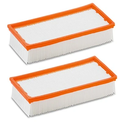 Abbildung von 2 x Flachfalten Filter für original Staubsauger Kärcher NT 65/2 Ap, Eco, Eco Tc, 72/2 75/2 Ap Me Tc wie 6.904 283.0, 283 (2 Stück) von M&amp;M Smartek