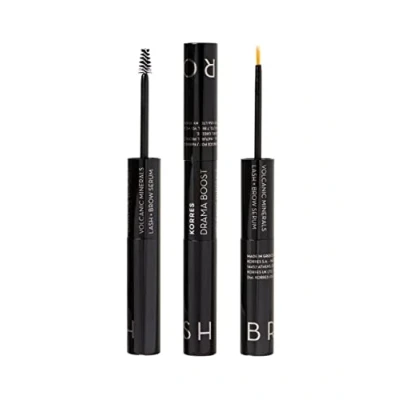 Abbildung von KORRES Lash &amp; Brow Serum, hormonfreies Pflegekonzentrat für vollere Wimpern und Augenbrauen, Volumen Dichte, tierversuchsfrei vegan, 9 ml