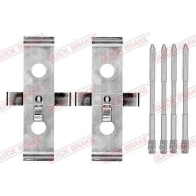 Abbildung von QUICK BRAKE 109 0136 Zubehörsatz, Scheibenbremsbelag AUDI: TT Coupe, SKODA: Superb III Estate