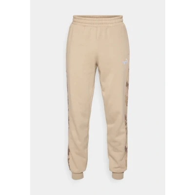 Abbildung von Puma CAMO Sweatpants Jogginghose, Herren, Größe: Large, Ice coffee