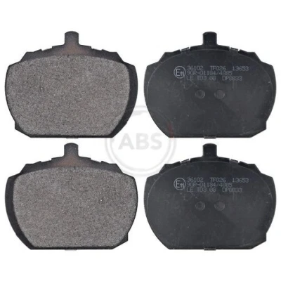 Abbildung von A.B.S. 36102 Bremsbelagsatz ohne integrierten Verschleißsensor FORD: Transit Mk2 Van, Mk3 ROVER: 2000 3500 Hatchback