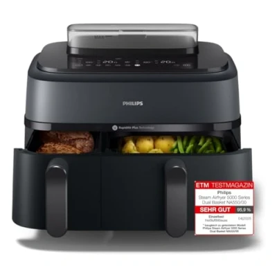 Abbildung von Philips 5000 Series Dual Basket Airfryer