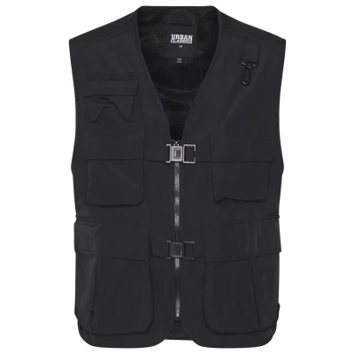 Abbildung von Urban Classics Tactical VEST Weste, Herren, Größe: XXL, Black