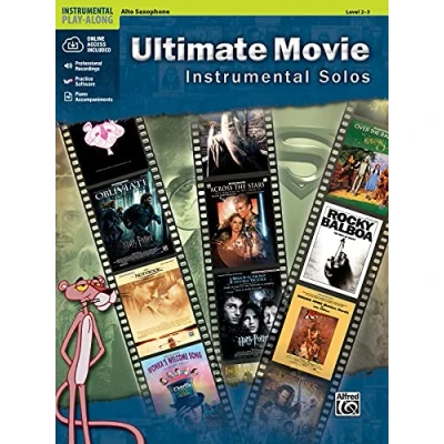 Abbildung von Ultimate Movie Instrumental Solos: Alto Sax, Level 2 3 (Pop Solo): (incl. Online Code)