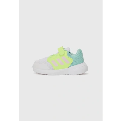 Abbildung von adidas Performance Tensaur Unisex Trainingsschuh für Kinder, Größe: 19, White/clear pink/yellow Schuhe
