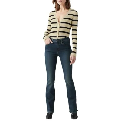 Abbildung von Levi&#039;s 725 HIGH RISE Bootcut Jeans Bootcut, Damen, Größe: 30x30, Blue swell