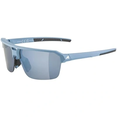 Abbildung von ALPINA SWIFT HR, Sportbrille für Erwachsene, smoke blue matt, One Size, 100% UV A , B und C Schutz
