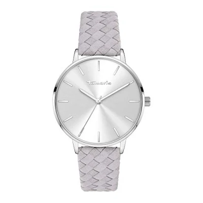 Abbildung von Tamaris Damen Analog Quarz Uhr mit Leder Armband