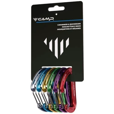 Abbildung von CAMP 5247900 Nano 22 Rack Pack Karabiner, Mehrfarbig, Einheitsgröße