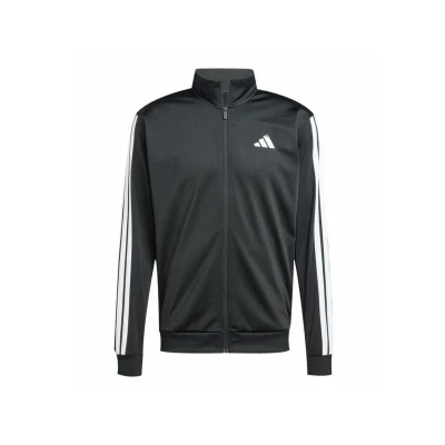 Abbildung von adidas Herren 3 Stripes Tricot Regular Track TOP, Black, XL Tall