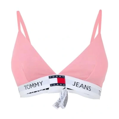 Abbildung von Tommy Jeans Heritage Triangel BH, Damen, Größe: Medium, Tickled pink