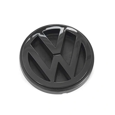 Abbildung von Volkswagen 701853601AC Zeichen Heckklappe Emblem Logo, schwarz, KOMPATIBLE MIT Auto