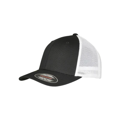 Abbildung von Flexfit Cap, Größe: S/M, Black/white