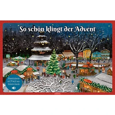 Abbildung von So schön klingt der Advent: Adventskalender Mit 24 leicht auslösbaren Sounds Soundspaß für die ganze Familie: stimmungsvollen Weihnachtsliedern