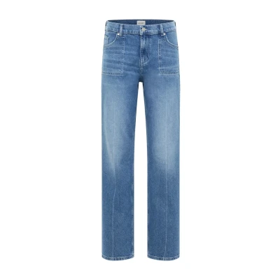 Abbildung von Mustang Style Madison WIDE Pockets Jeans Relaxed Fit, Damen, Größe: 31x30, Blau