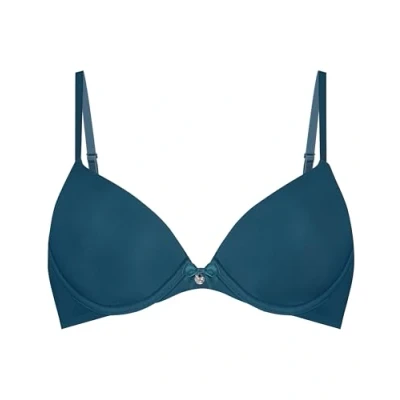 Abbildung von Hunkemöller Plunge Pushup BH, Damen, Größe: 70A, Blue