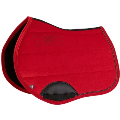 Abbildung von ANKY Schabracke AW25 Velvet Vielseitigkeit Equestrian Red Warmblut Agradi.deVerkauft von Agradi