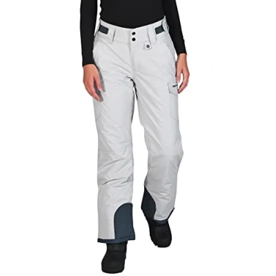Abbildung von ARCTIX Isolierte Schneehose für Damen, Stahl, Größe XL/68 cm Schrittlänge