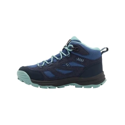 Abbildung von Jack Wolfskin VOJO TOUR Texapore Hikingschuh für Kinder, Größe: 32, Night blue Textil/synthetik