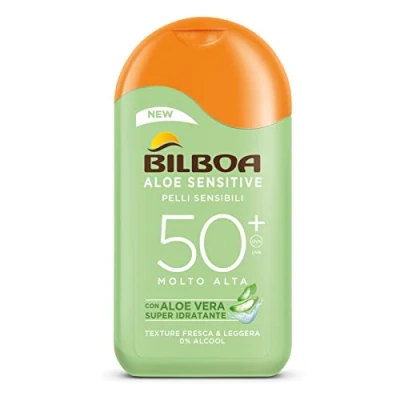 Abbildung von Aloe Sensitive Pelli Sensibili Latte Spf50 E 200 ml