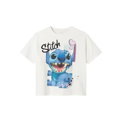 Abbildung von Name it Nkfdiri Tshirt print für Kinder, Größe: 116, Cloud dancer
