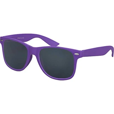 Abbildung von Balinco Sonnenbrille UV400 CAT 3 CE Rubber mit Federscharnier für Damen &amp; Herren (lila smoke)