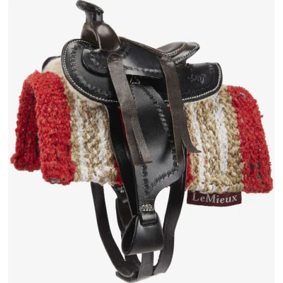 Abbildung von LeMieux Toy Pony Westernsattel Schwarz