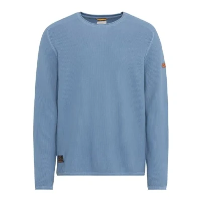 Abbildung von camel active AUS Organic Strickpullover Elemental blue, Herren, Größe: XXL, blue