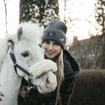 Abbildung von Kentucky Horseware Mütze Beanie Sammy Grau