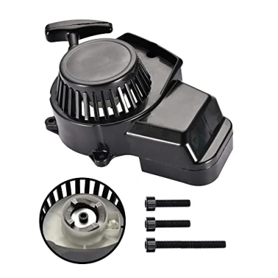 Abbildung von GOOFIT Kickstarter Zubehör Quad Dirtbike Seilzugstarter Ersatz für 2 Stroke 47cc 49cc Parts Mini ATV Pocketbike